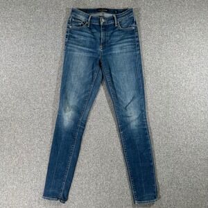 Lucky Brand Bridgette Skinny Jeans Womens 0/25 Blue Candiani Denim High Rise